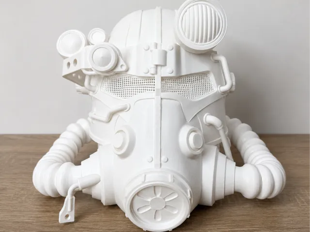 Fallout T-45 power armor ჩაფხუტი