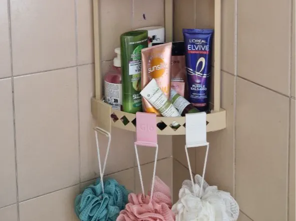 Modular Shower AngleShelf