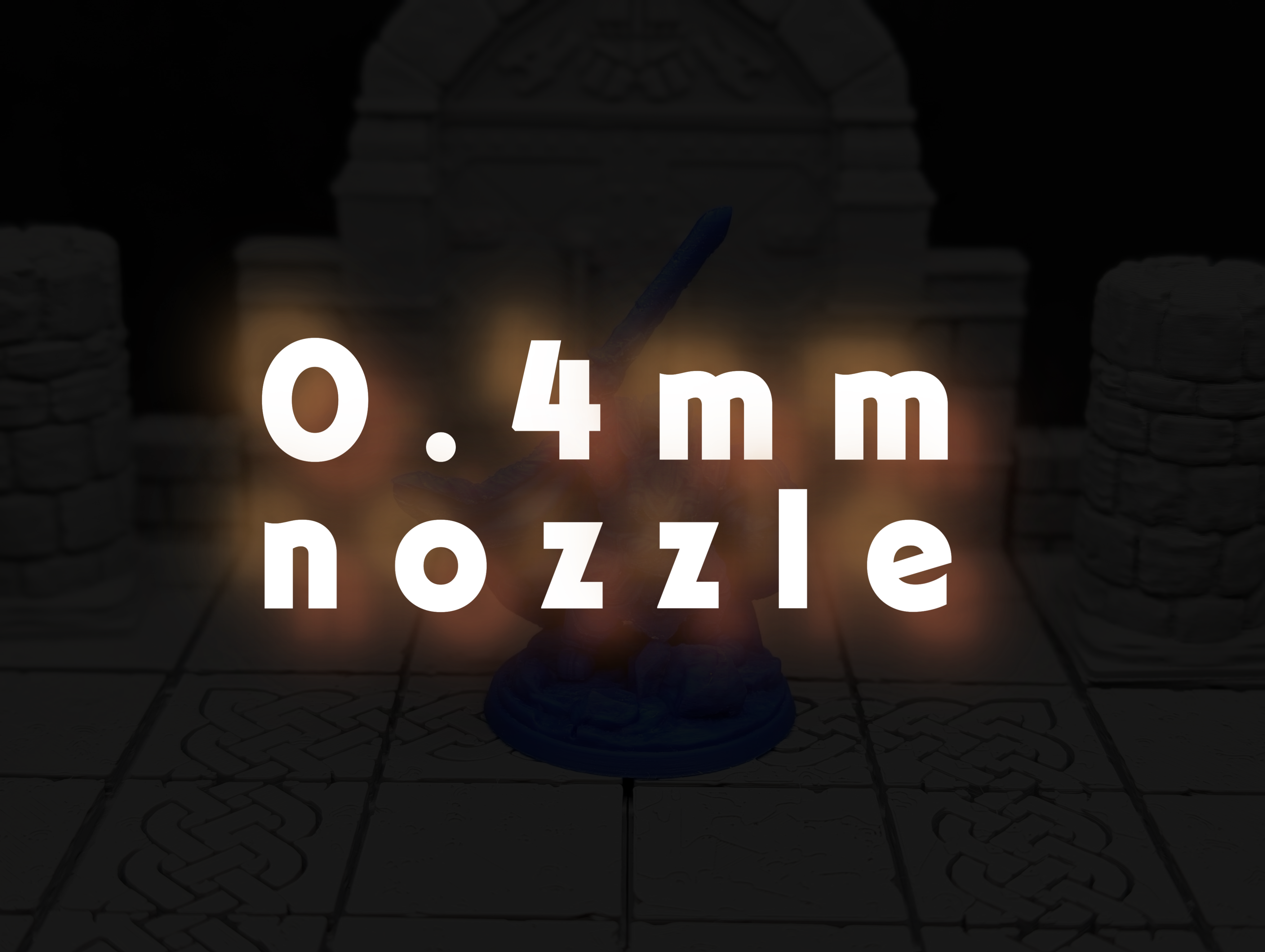 Miniatura 1 do modelo 3D Dwarven Warrior (supportless)
