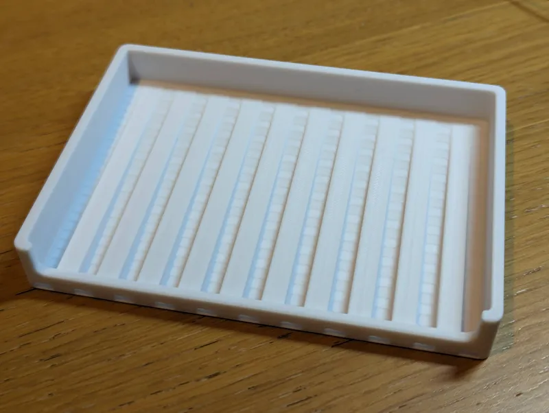 Minimal Soap Dish with Drainage Holes