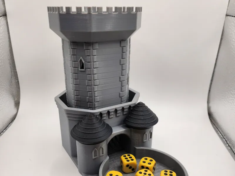 Würfelturm Burg Schloss - Dice tower