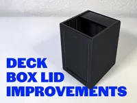All Deck Boxes - Improvement to Lid (New)