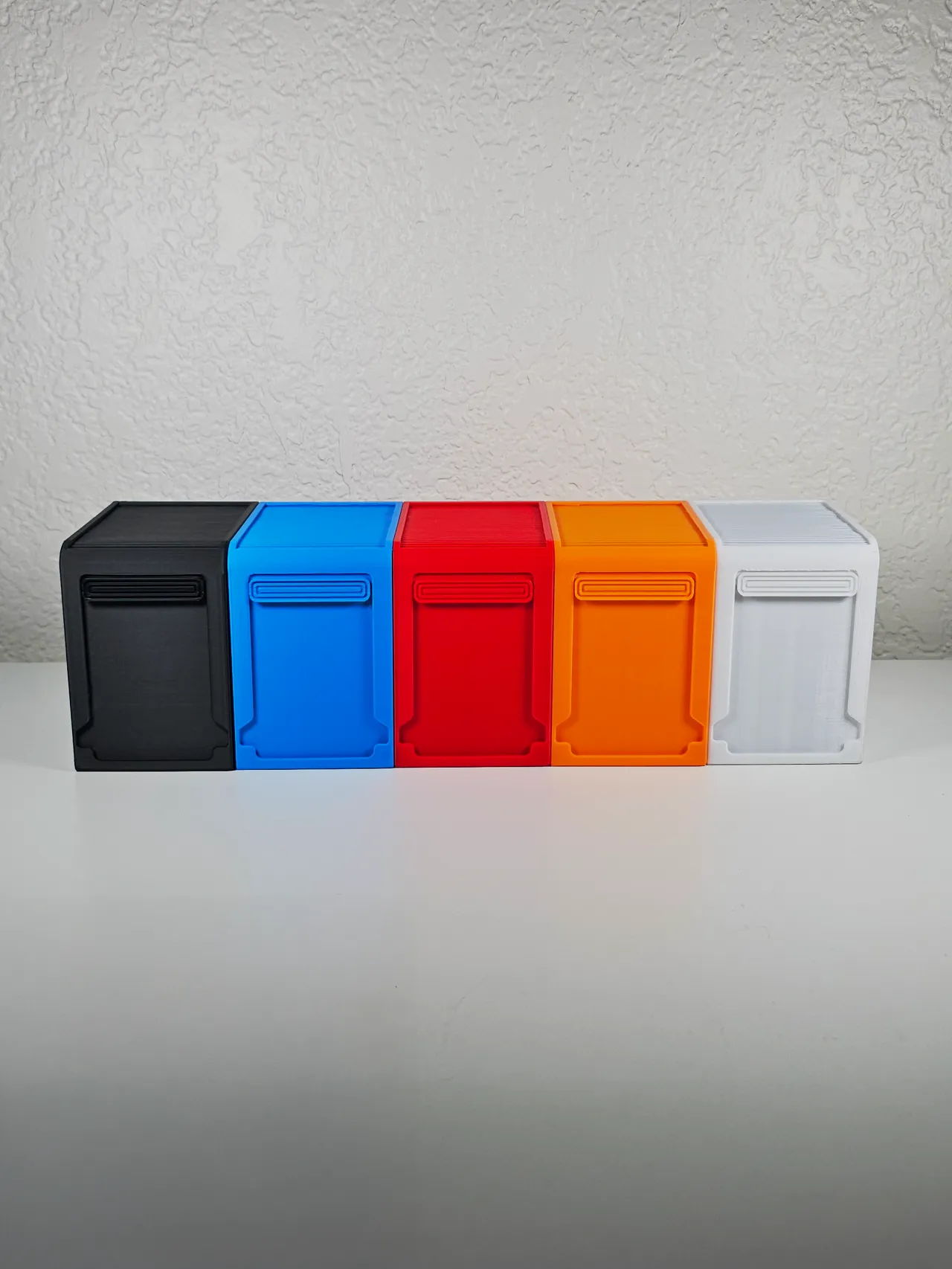 Sliding Deck Box (No Glue)-Up to 100 Sleeved Card view 3