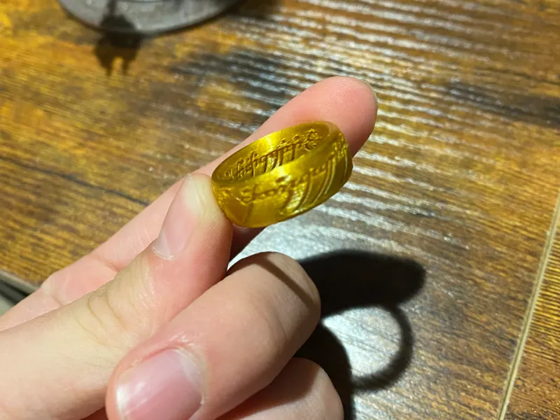 The One Ring (wearable size)
