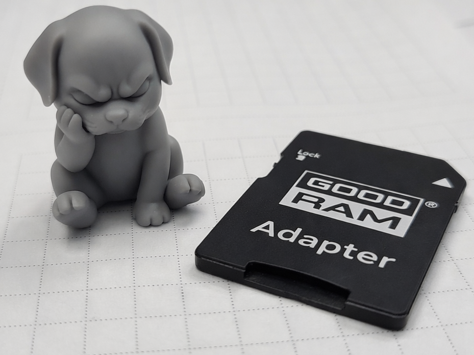 Mini micro angry dog