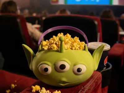 Alien Popcorn Bucket