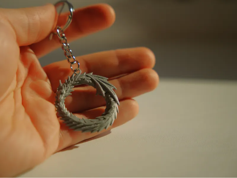 Dragon keychain