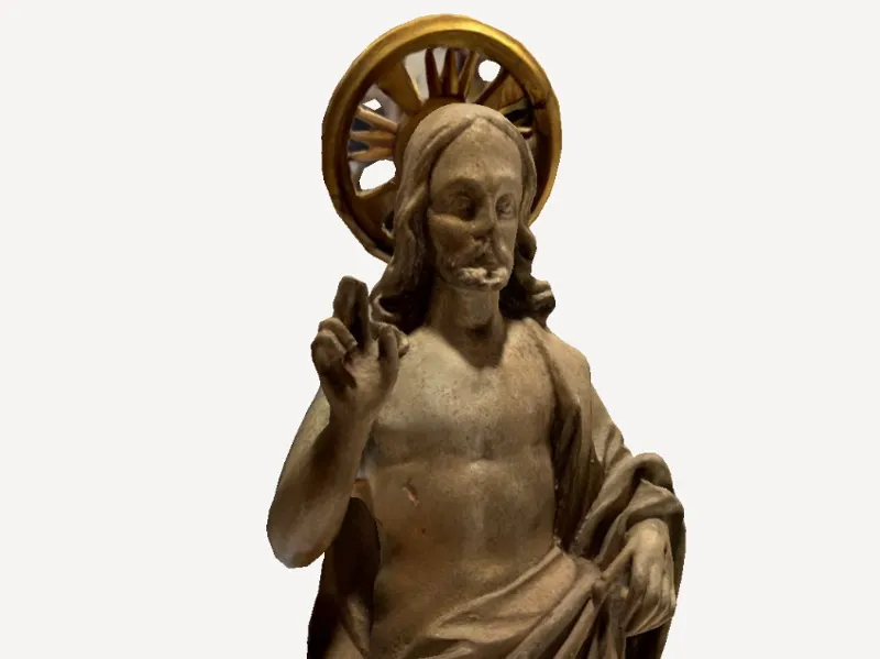 JESÚS REUCITADO - Pascua - Imagen  Estatua Iglesia