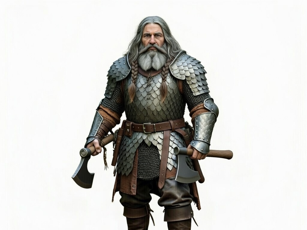 Male dwarf warrior