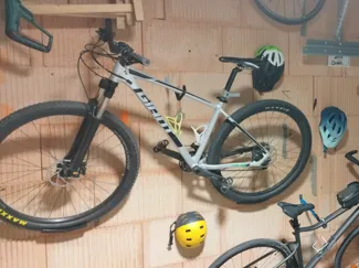 support mural vtt , gravelbike