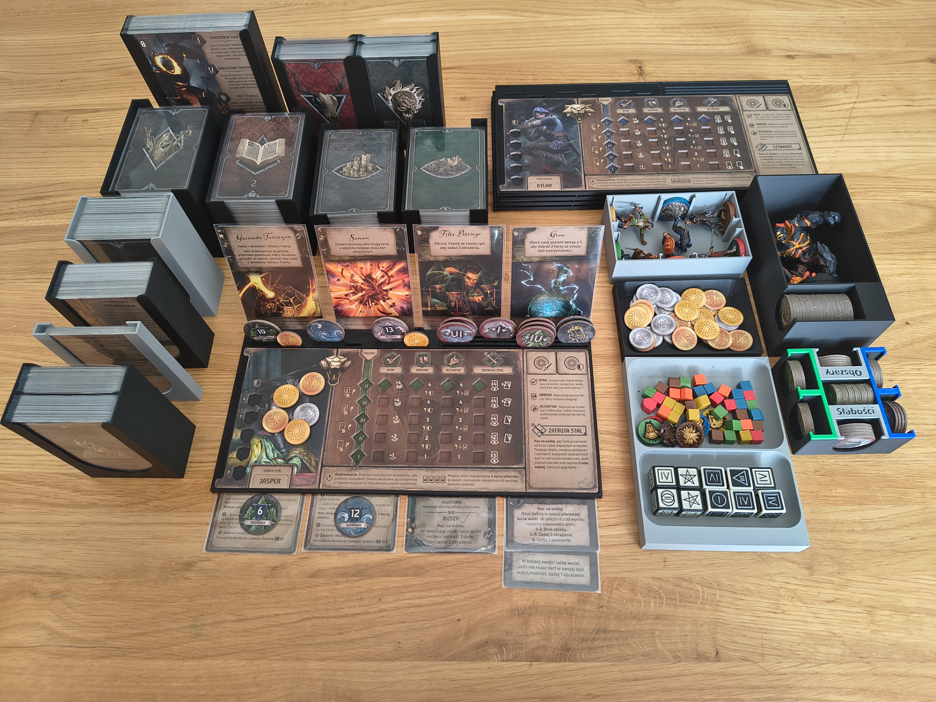 Witcher Old World and expansions all-in-one insert