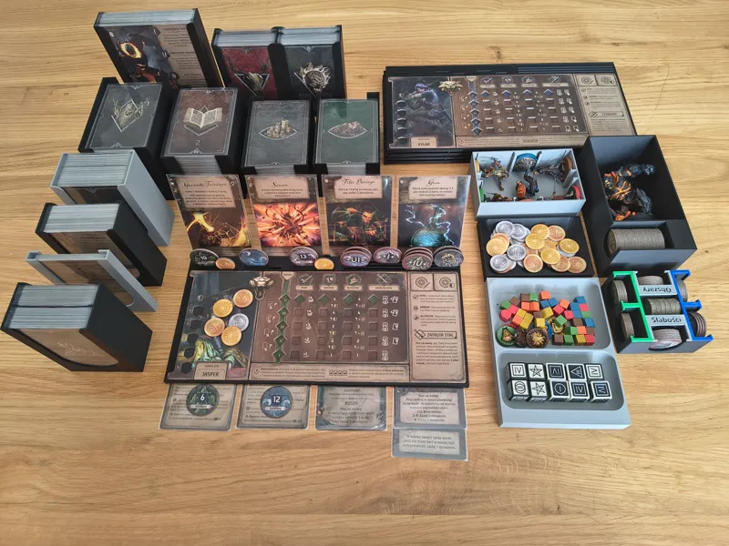 Witcher Old World and expansions all-in-one insert