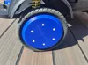 Front wheel hubcap set