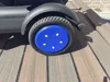 Rear wheel hubcap set