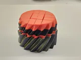 Кинетична играчка SpiralTwist Gear
