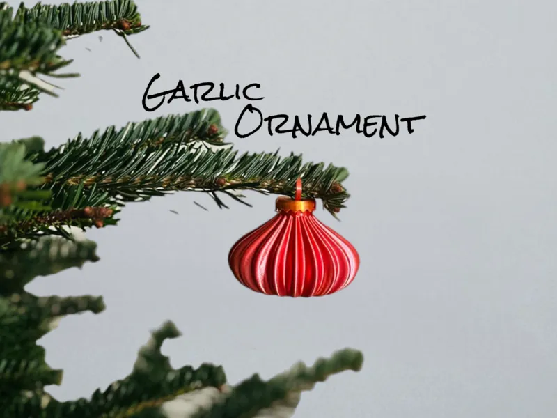 Garlic Ornament