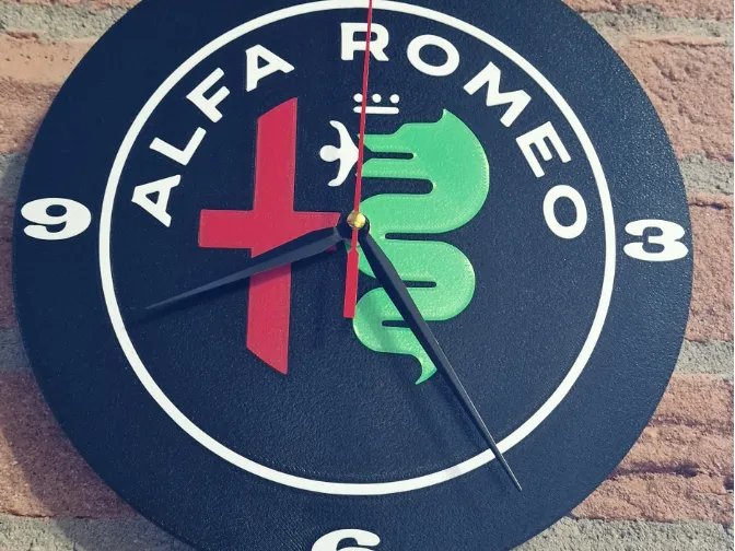 Ororogio da parete Alfa Romeo