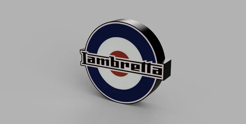 Lambretta (inspired) Lightbox