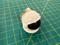 Porte-clés astronaute à bille tournante — photo 2