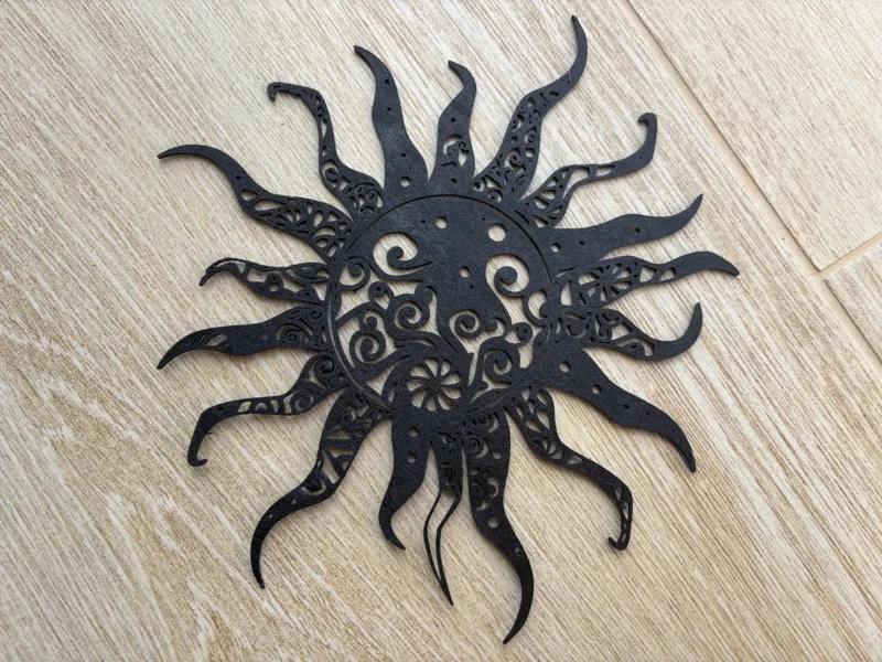 Sun – Hangable Ornament / Wallart Decoration