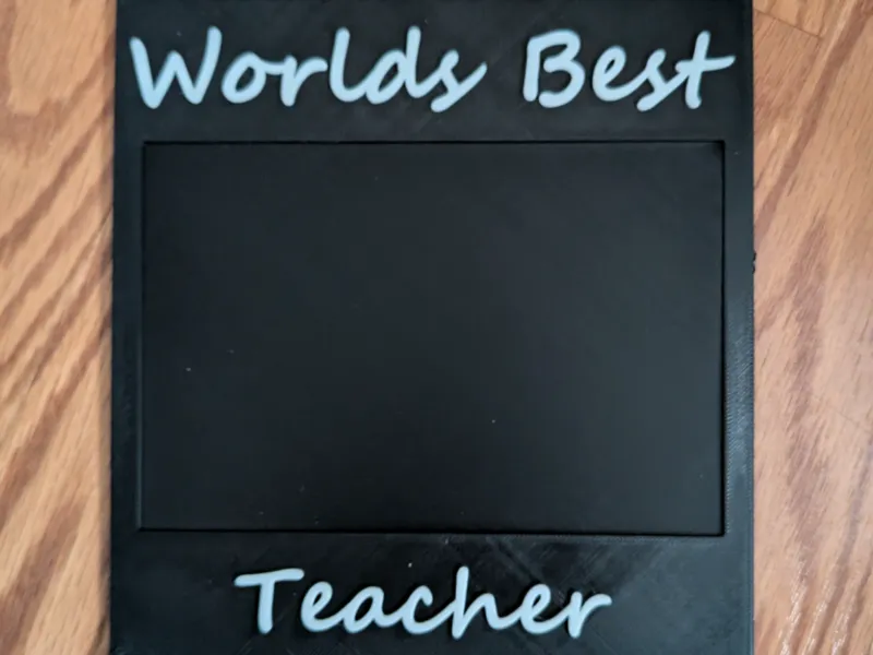 Customizable Worlds Best Frame