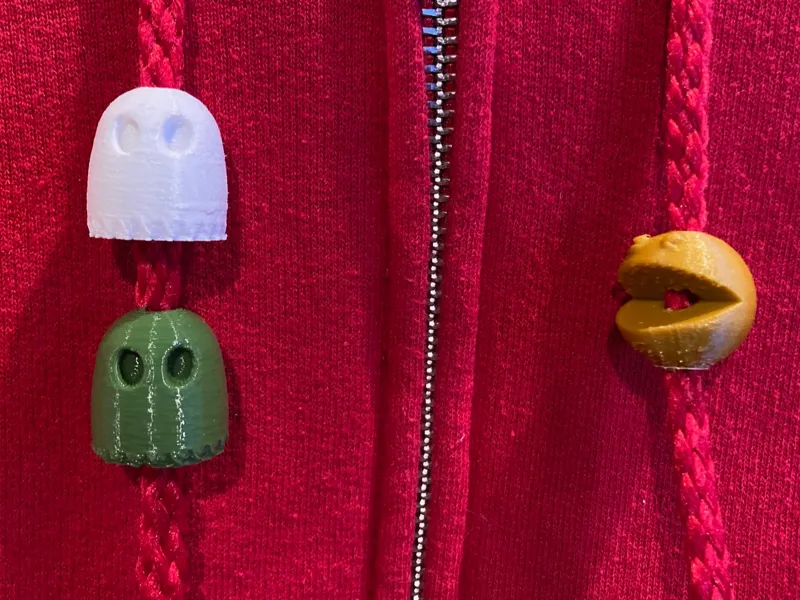 Pac-Man beads