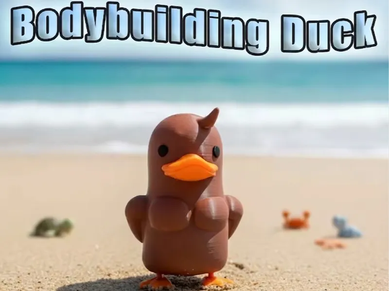 Bodybuilding Duck