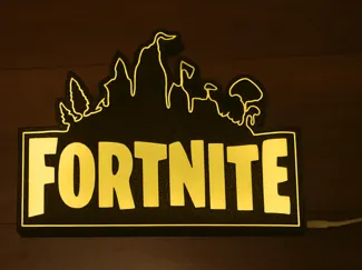 Fortnite Logo Light Box