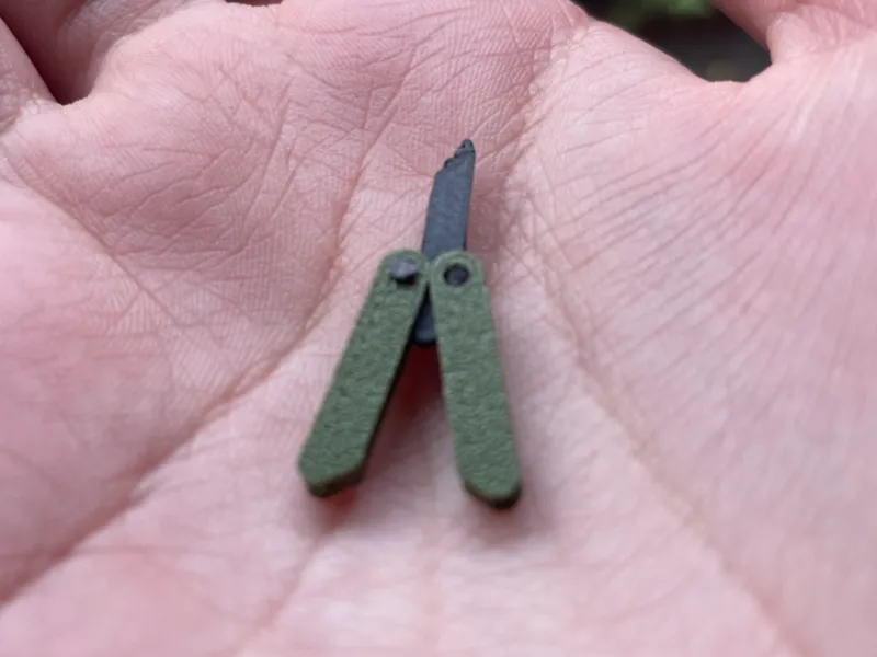 World's Smallest Butterfly Knife
