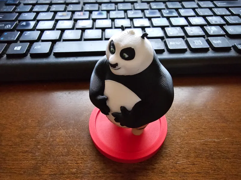 Kung Fu Panda - support for up to 8 colour print