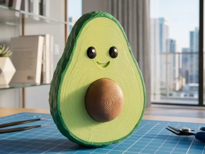 The Cutest Avocado Friend | Happy Decor Easy Print