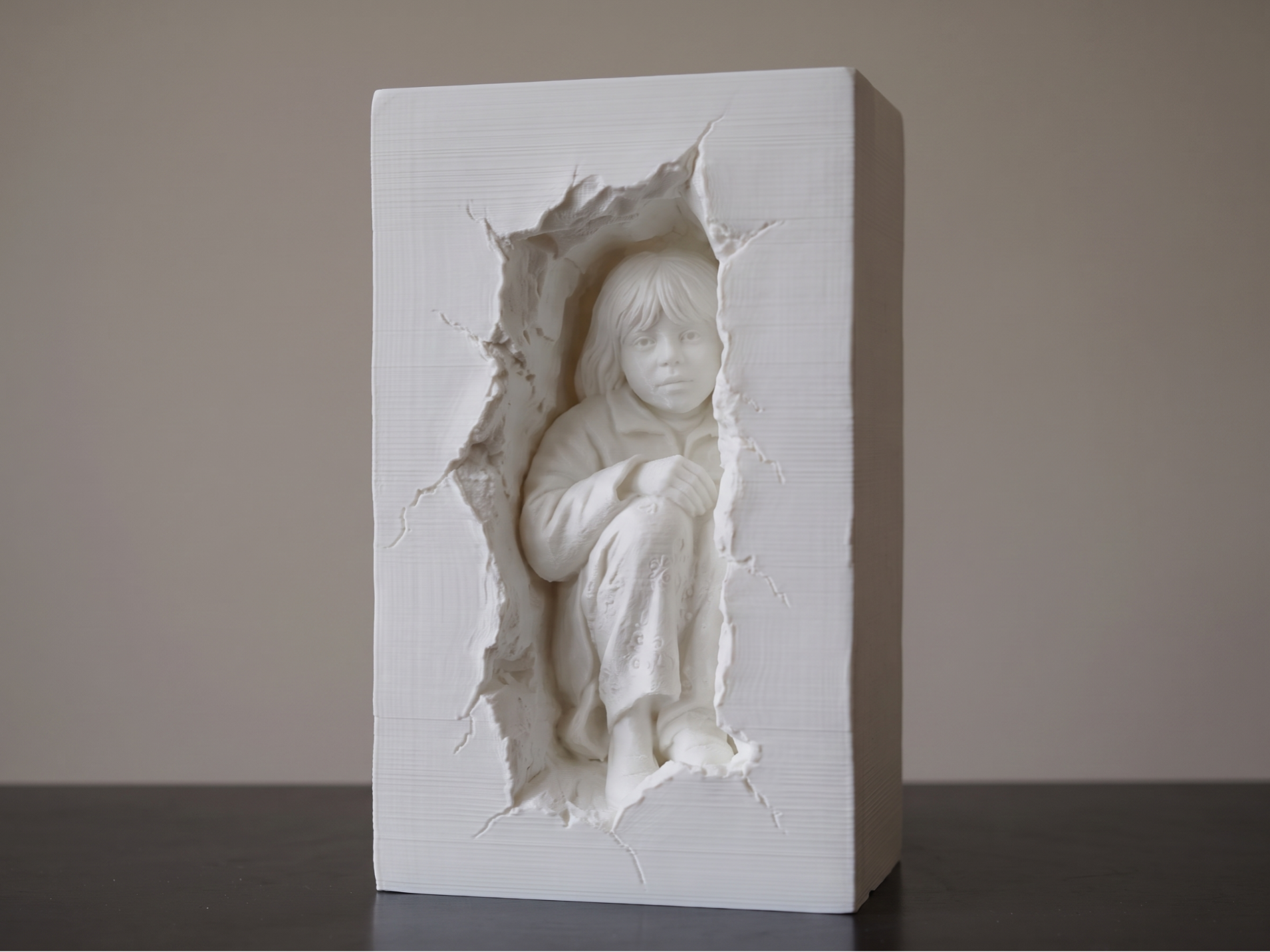 Shattered Innocence – Child Behind the Wall