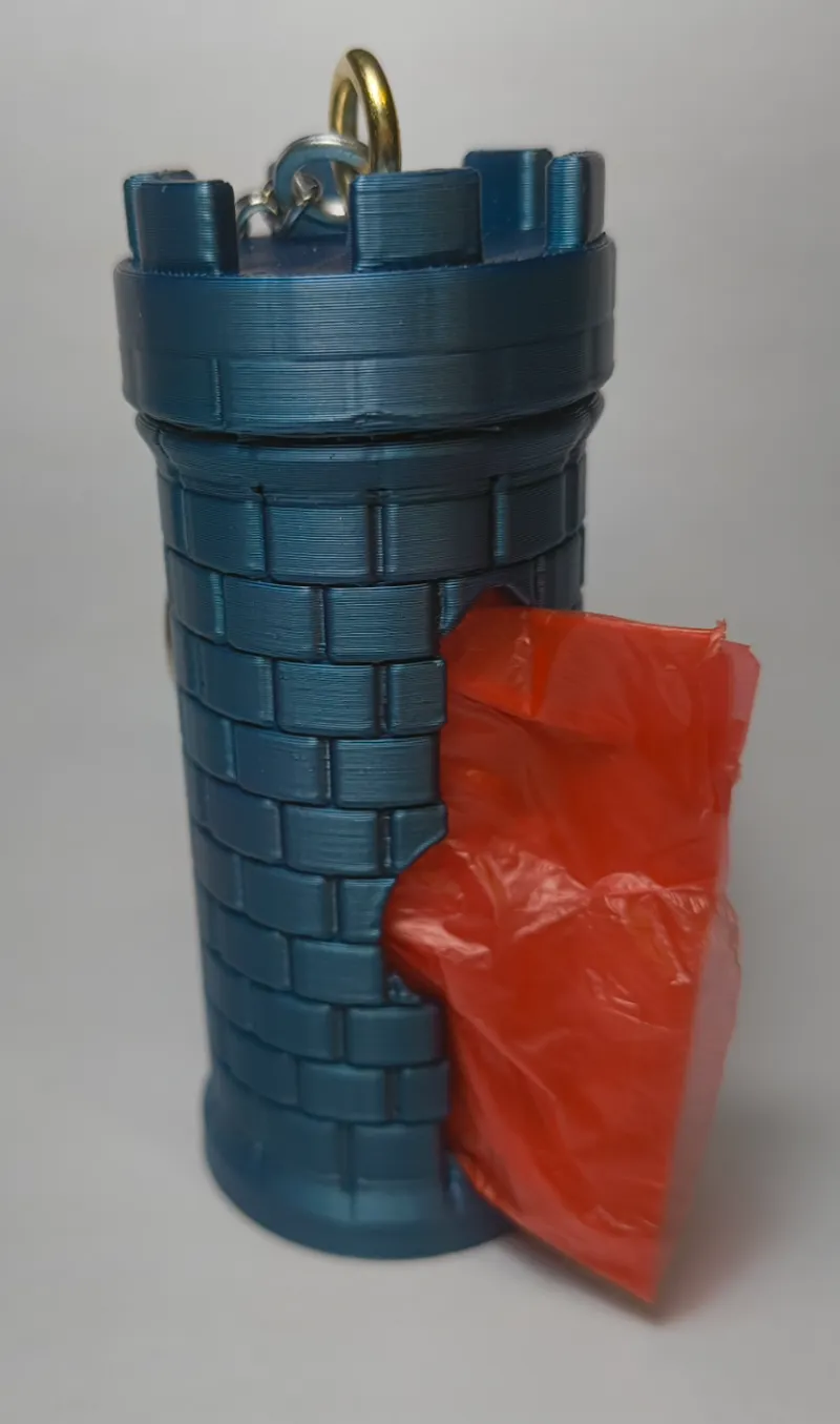 Castle Dog Bag Dispenser