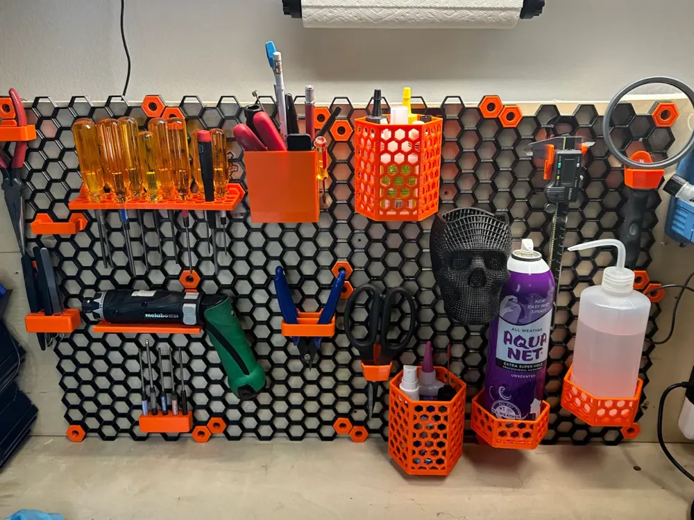 Storage Wall remixes & Screw Wall Remixed by All Things STL