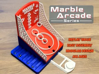 Roll & Score Game - Fun Marble Arcade Series