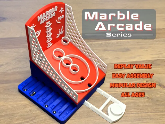 Roll & Score Game - Fun Marble Arcade Series