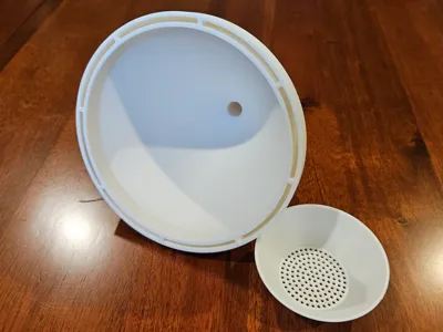 Funnel with Air Vent and Filter