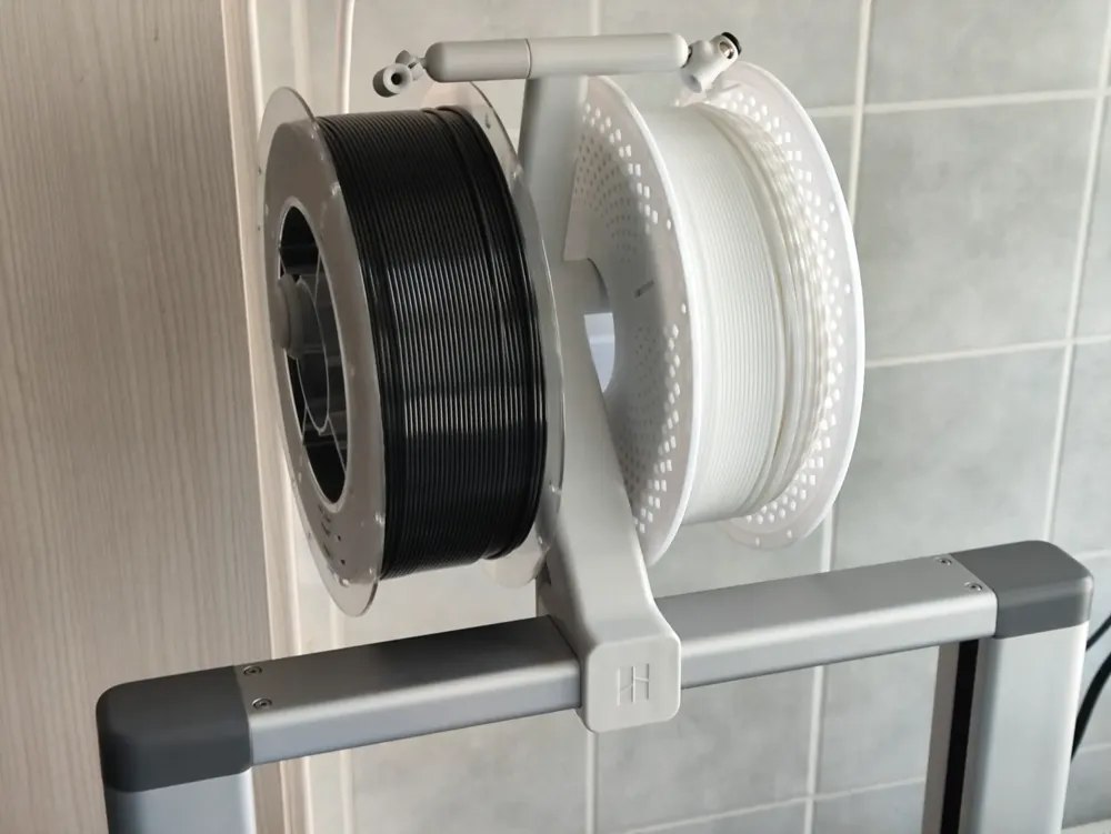 Rastrelliera per inserti in filamenti di bambù dal design speciale, porta bobina e ciotola portaoggetti