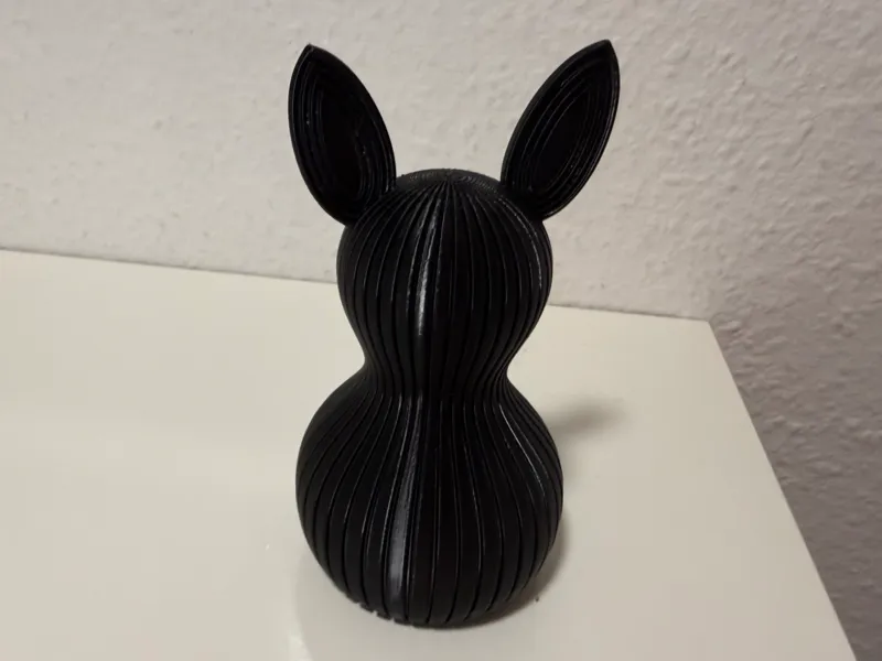 Osterhase Japandi Style minimalistisch