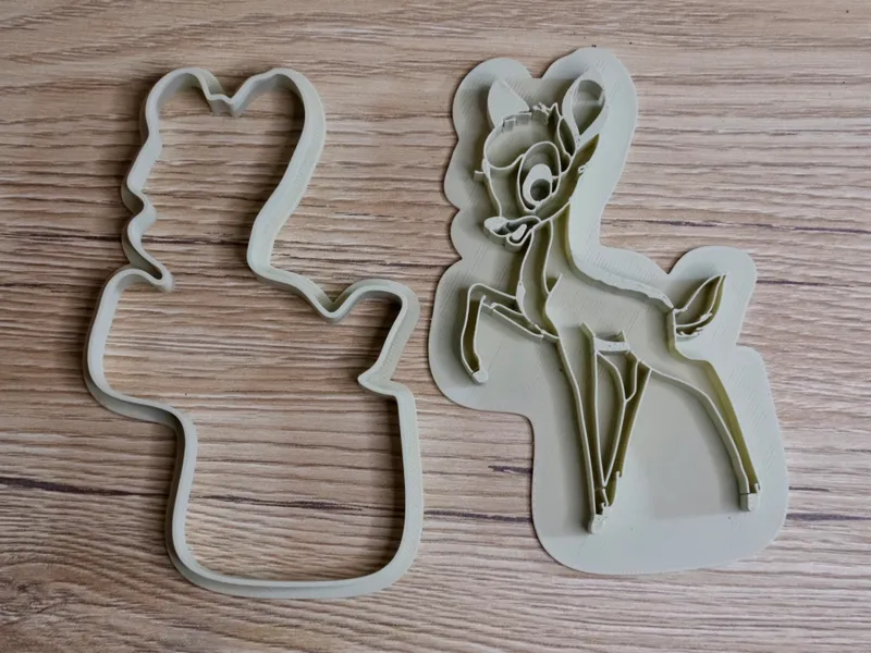 Bambi disney cookie cutter