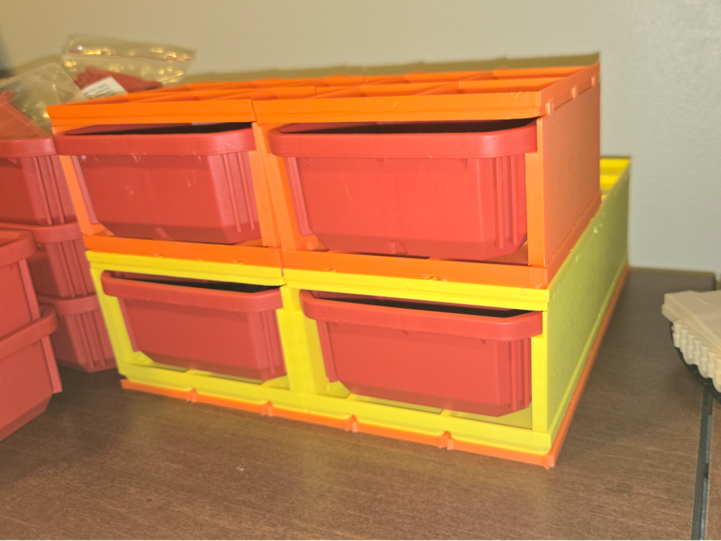 Gridfinity Milwaukee bin organizer