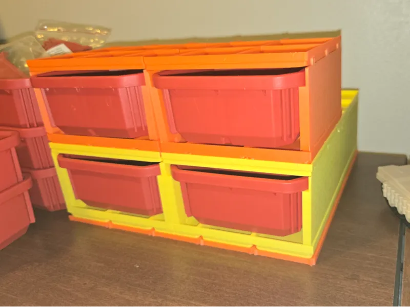 Gridfinity Milwaukee bin organizer