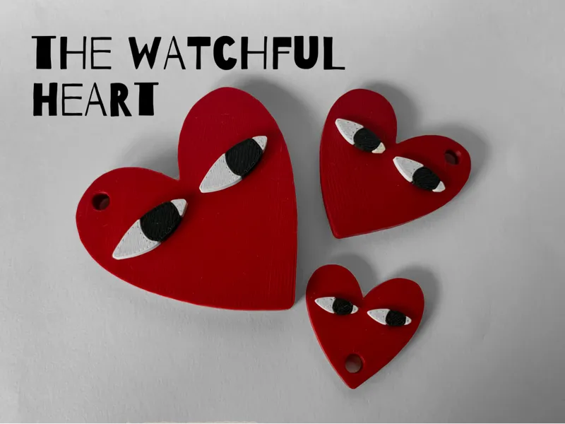 Watchful Heart - keychain