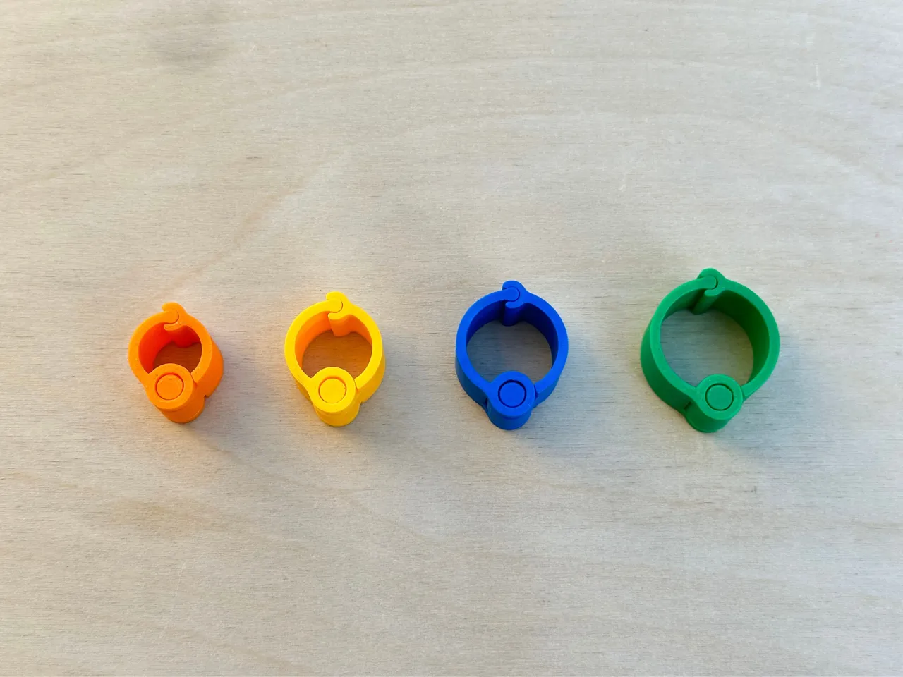 Cable Organizer / Snap Cable Clip - Print in place view 4