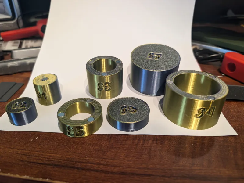 Infinity the Game stacking Silhouette markers