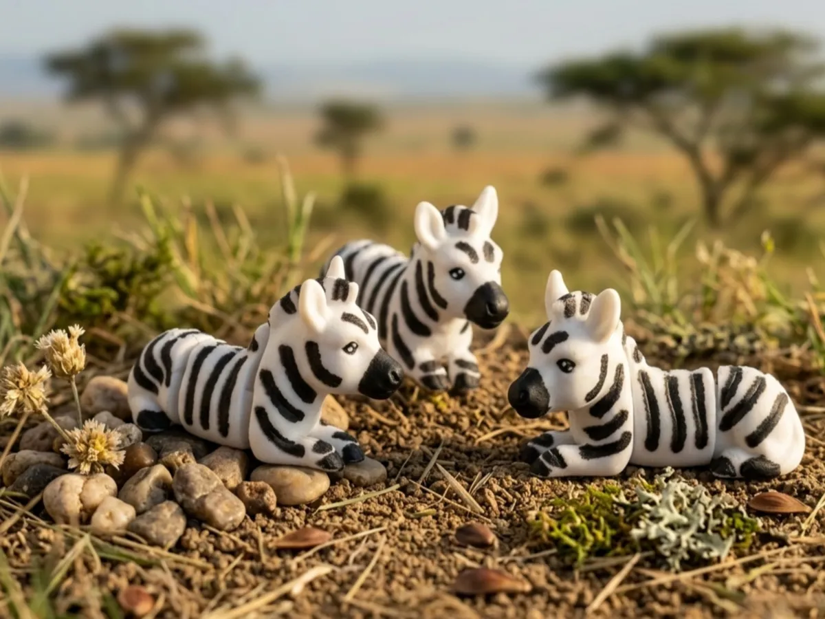 mini flexi zebra - Free 3D Print Model - MakerWorld