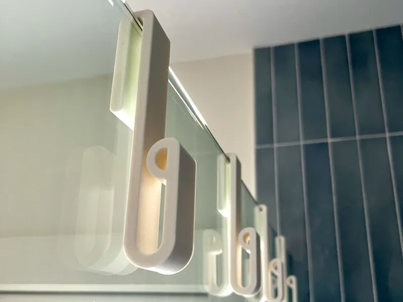 Over Glass Shower Hook