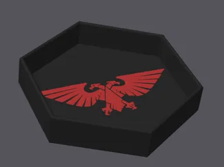 Dice Roll Tray - Warhamer - Imperium of Man