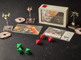 X-Wing TMG deckbox for loadout card - Rebels