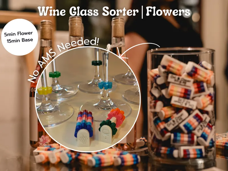 Wine Glass Markers